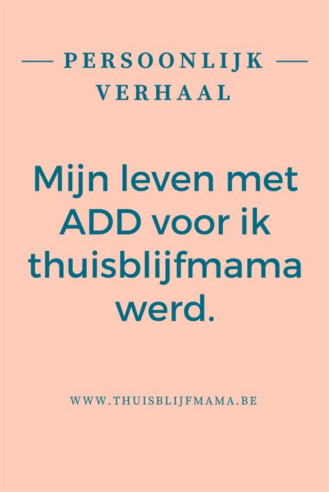 leven met iemand met add|Leven met ADD [10 tips van coach Margo] 